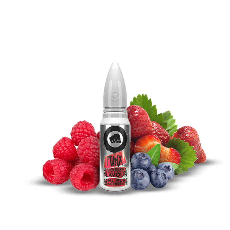 Concentré Strawberry, Raspberry and Blueberry 30ml - Riot Squad - 30ml