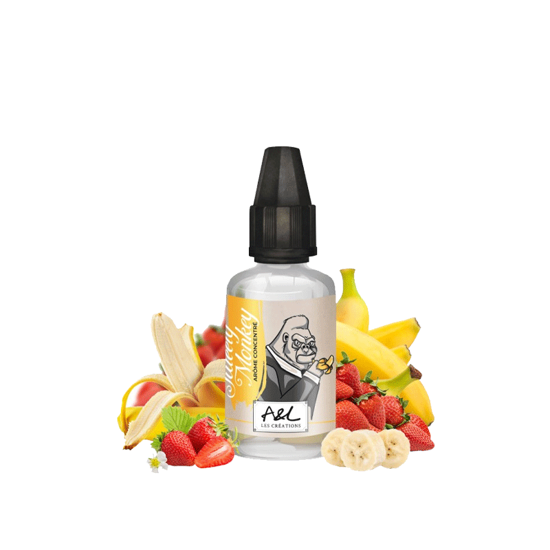 Concentré Sweety Monkey 30ml - Les Créations - Aromes et Liquides - 30ml