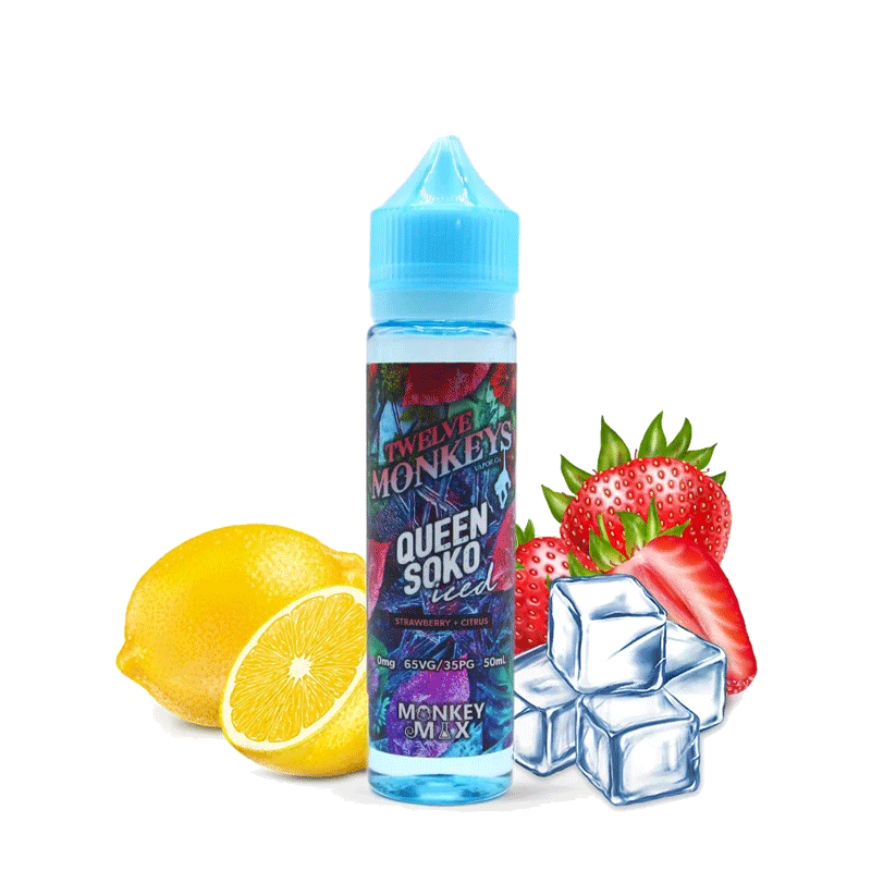 Queen Soko Iced 50ml - 12 Monkeys - 00mg
