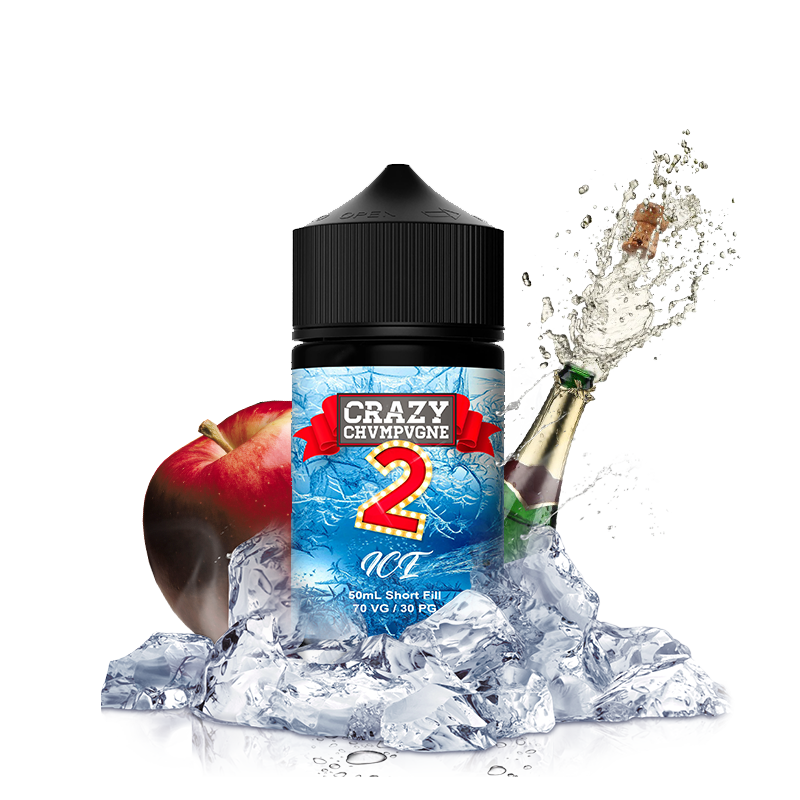 Crazy Chvmpvgne Ice V2 50ml - Crazy Juice - Mukk Mukk - 00mg