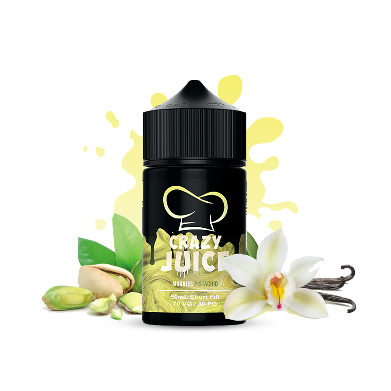 Mukkies Pistachio 50ml - Crazy Juice - Mukk Mukk - 00mg
