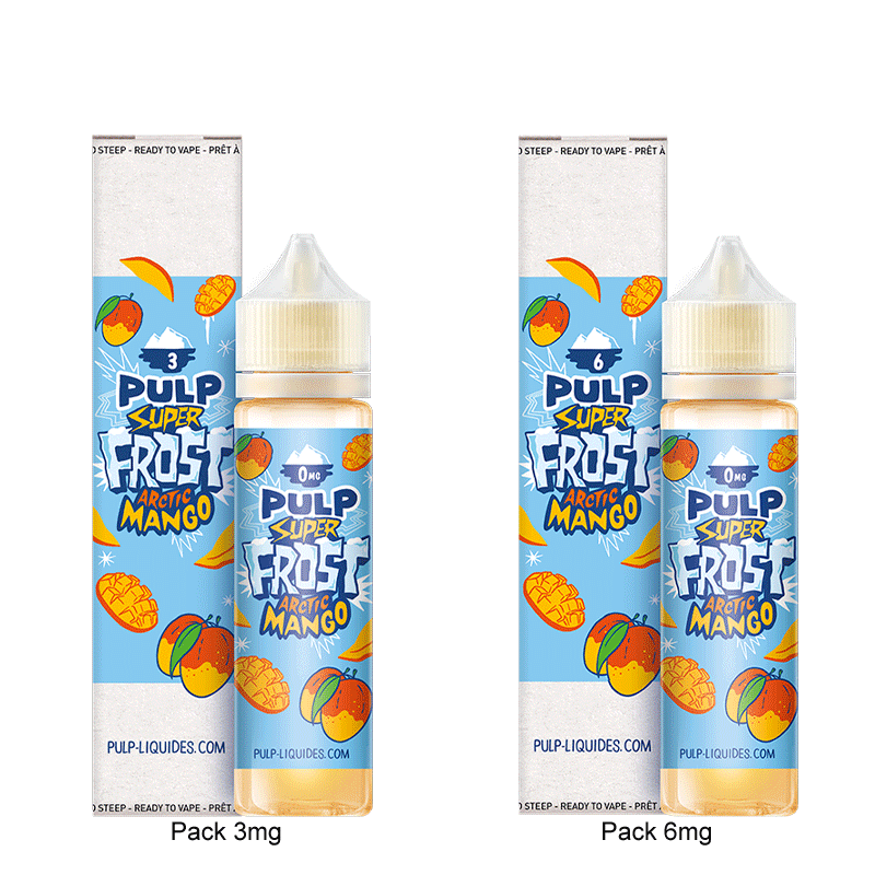 Pack Arctic Mango Super Frost 60ml - Pulp