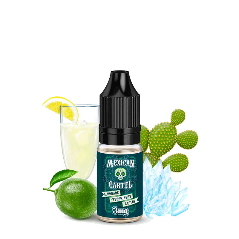 Limonade, Citron Vert ,Cactus 10ml - Mexican Cartel