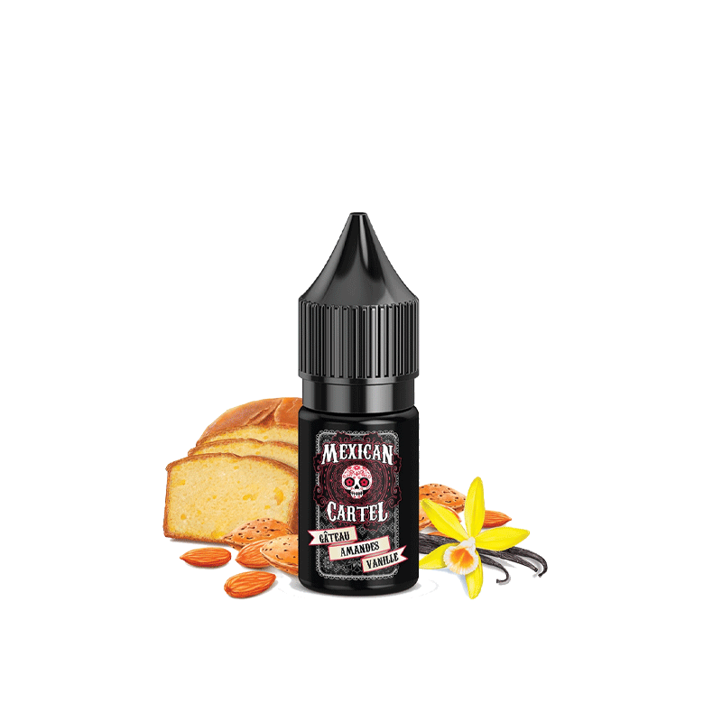 Concentré Gâteau Amandes Vanille 10ml - Mexican Cartel - 10ml