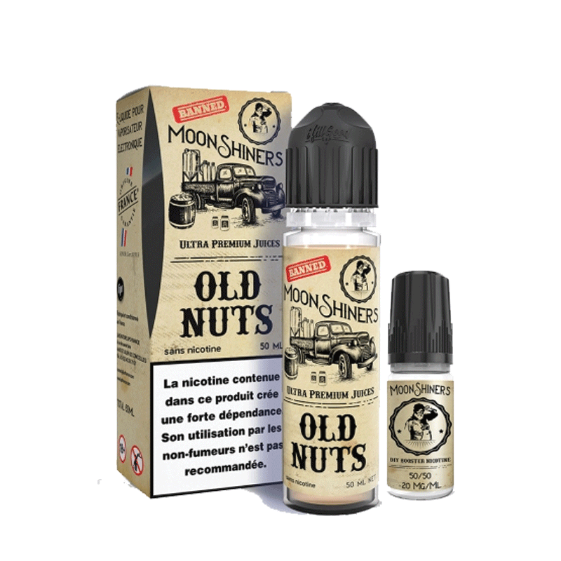 Old Nuts Moonshiners 60ml - Le French liquide