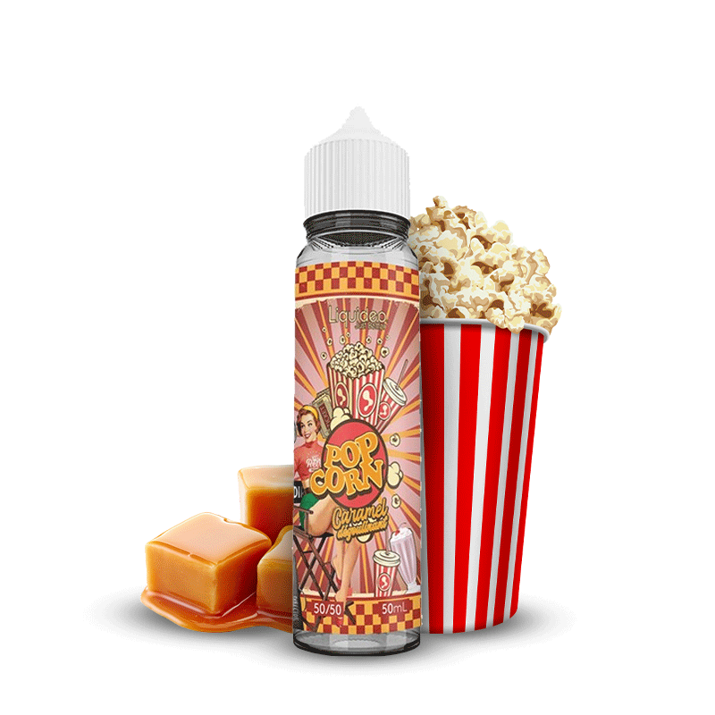 Pop Corn Caramel 50ml - Liquideo Tentation - 00mg
