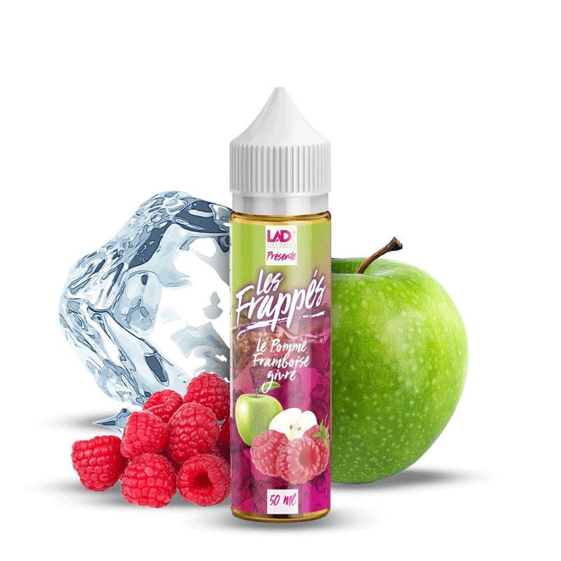 Le Pomme Framboise Givré - Les Frappés - Liquidarom - 00mg