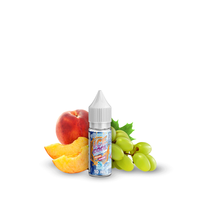 Ice Cool - Pêche Raisin 10ml - Liquidarom