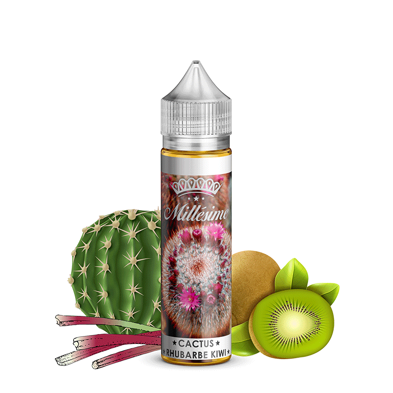 Cactus Rhubarbe Kiwi 50ML - Millésime - 50ml