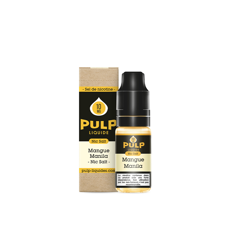 Pulp NS Mangue Manila 10ML par 10 - Pulp Nic Salt