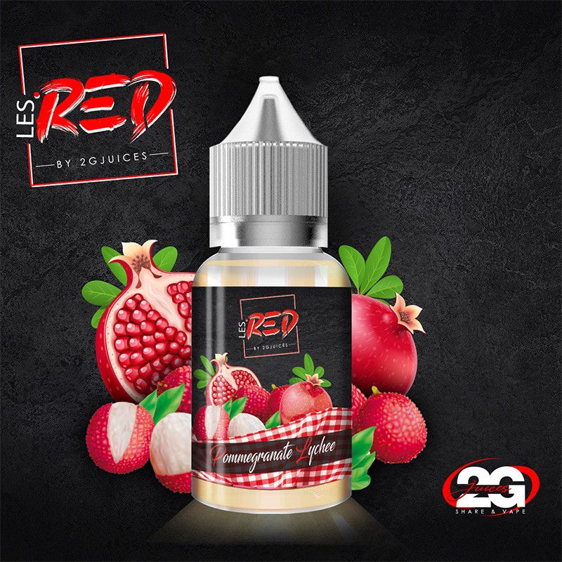 Concentré Pommegranate Lychee 30ml - Les Red - 2GJuices - 30ml