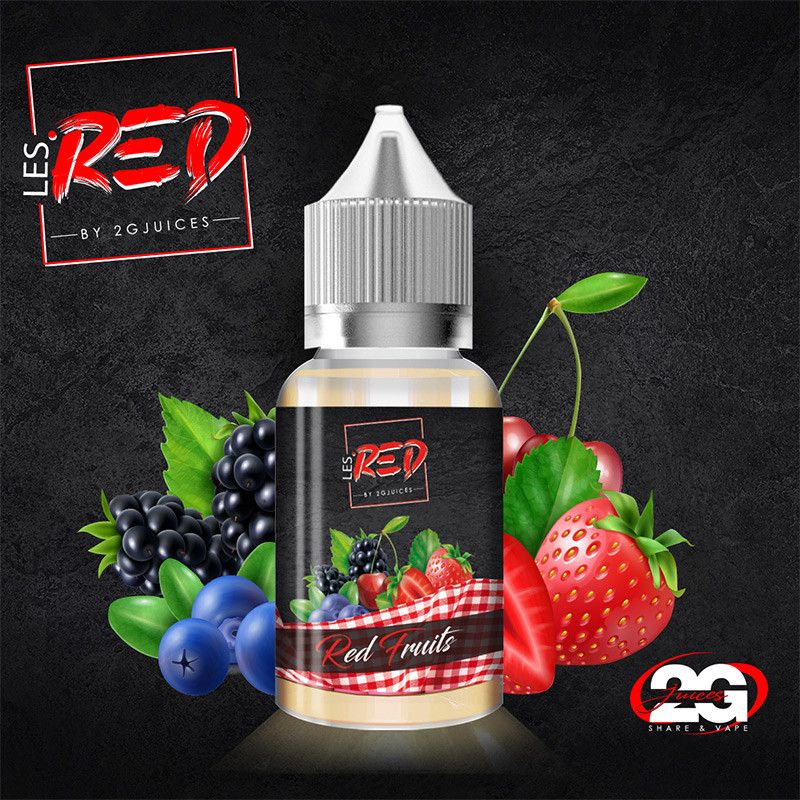 Concentré Red Fruits 30ml - Les Red - 2GJuices - 30ml