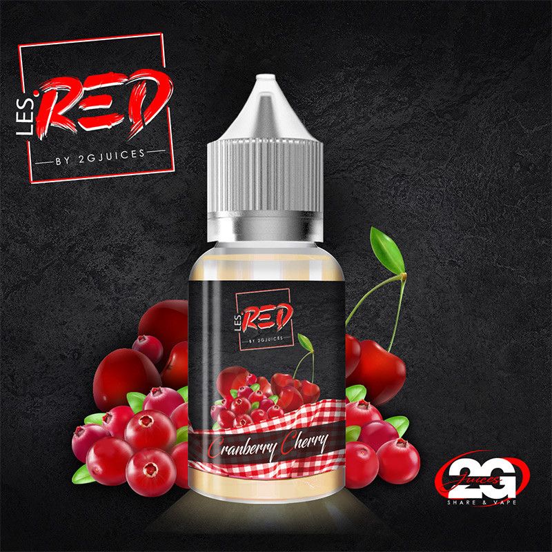 Concentré Cranberry Cherry 30ml - Les Red - 2GJuices - 30ml