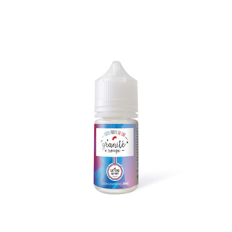 Granité Rouge concentré 30ml - Tutti Frutti du Coq - 30ml