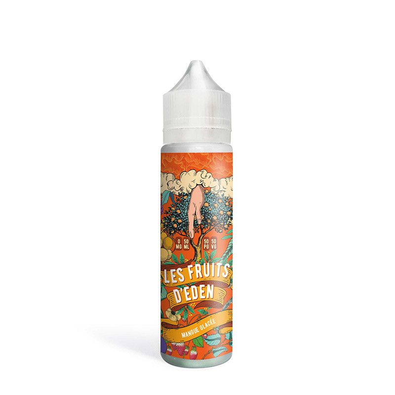 Mangue Glacée 50ml - Les Fruits d'Eden - 00mg