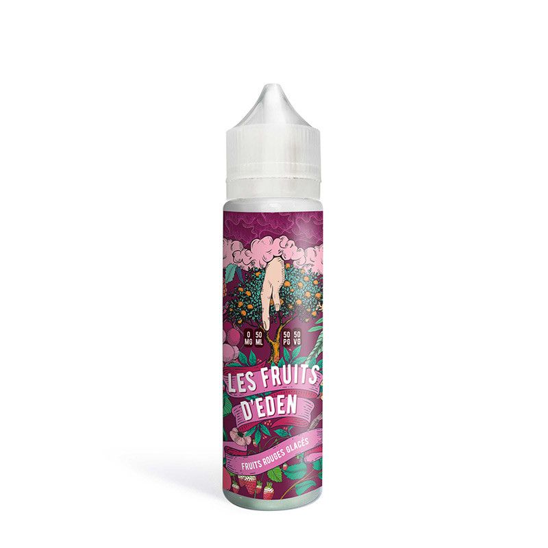 Fruits Rouges Glacés 50ml - Les Fruits d'Eden - 00mg