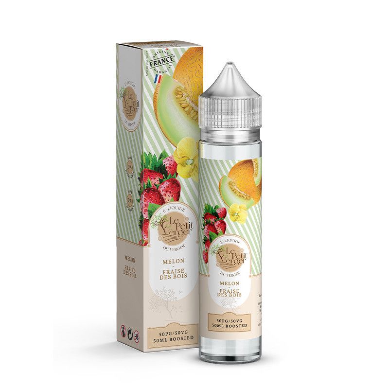 Melon Fraise des bois 50ml - Le Petit Verger - Savourea - 50ml