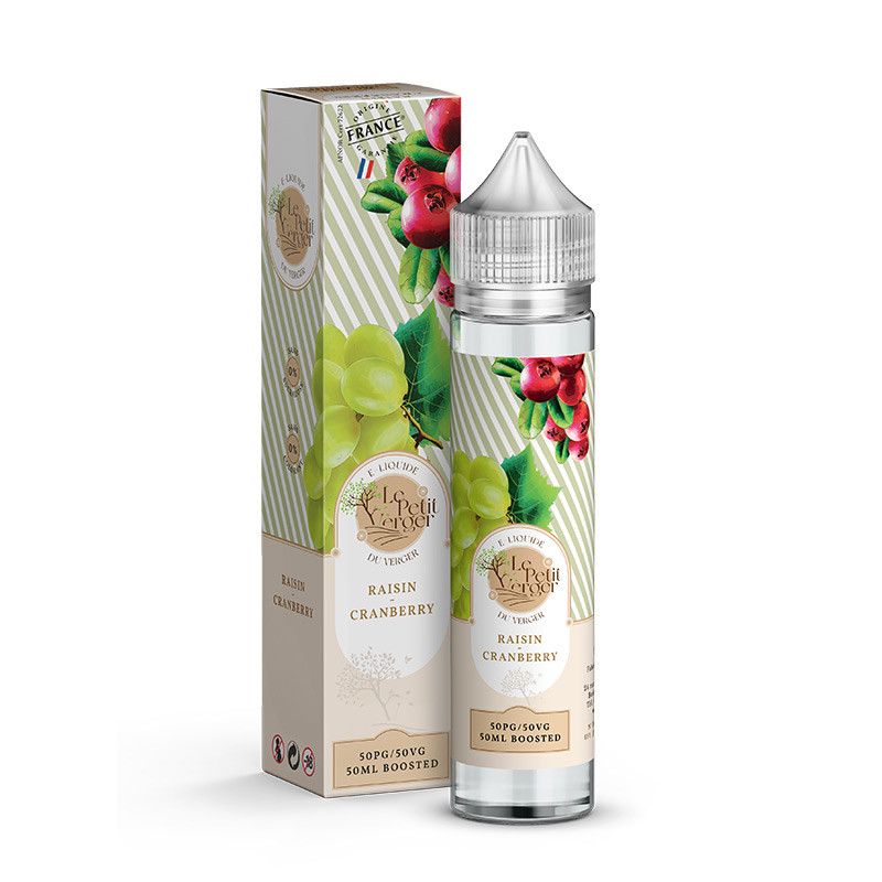 Raisin Cranberry 50ml - Le Petit Verger - Savourea - 50ml