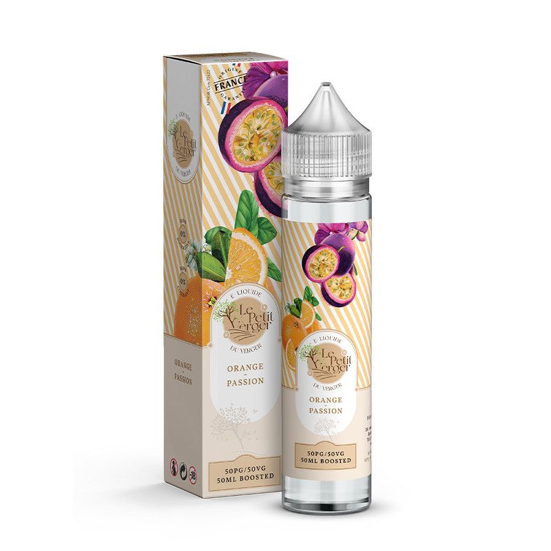 Orange Passion 50ml - Le Petit Verger - Savourea - 50ml