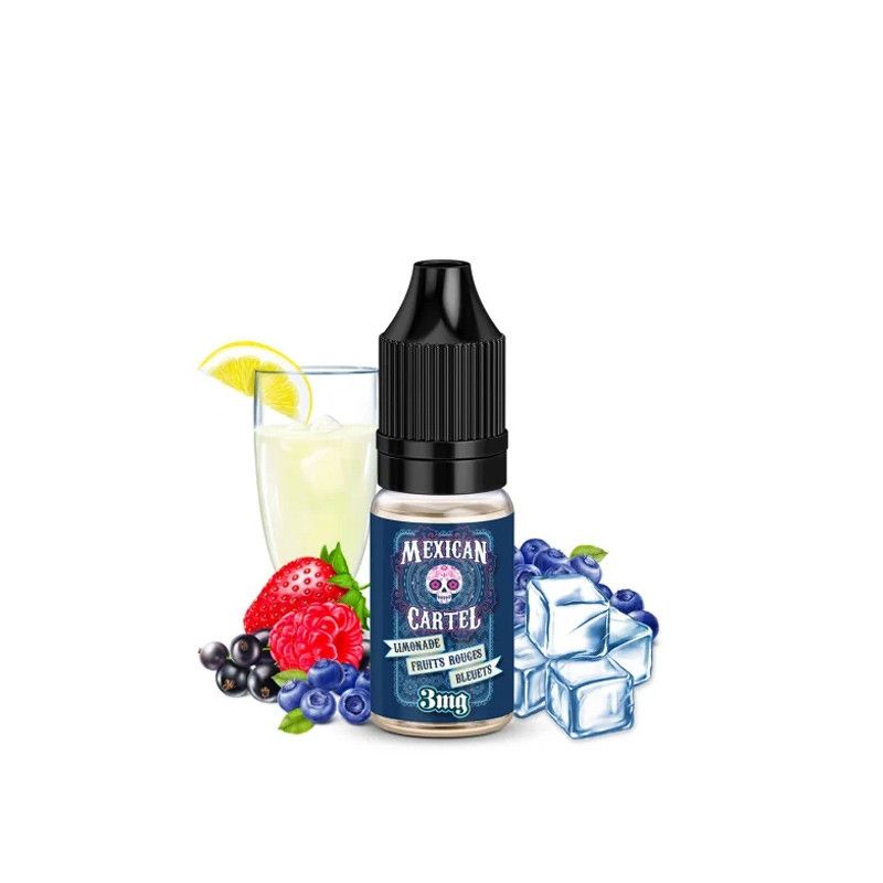 Limonade Fruits Rouges Bleuets 10ml - Mexican Cartel