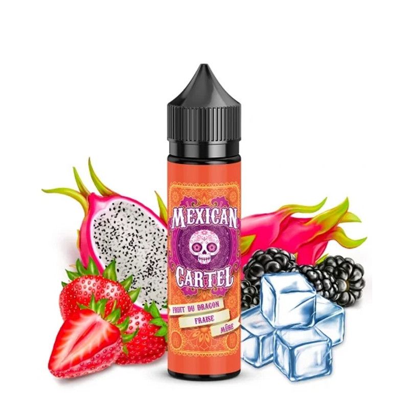 Fruit du Dragon Fraise Mûre 50ml - Mexican Cartel - 50ml