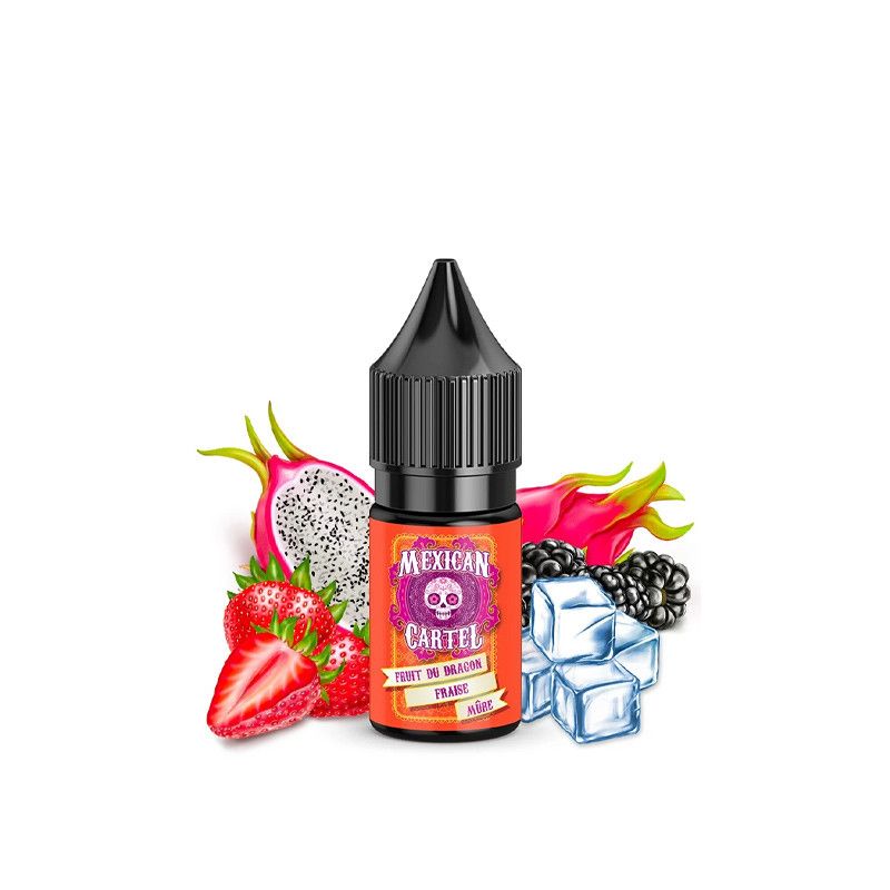 Concentré Fruit du Dragon Fraise Mûre 10ml - Mexican Cartel - 10ml