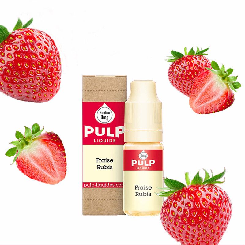 Fraise Rubis 10ml par 10 - Pulp