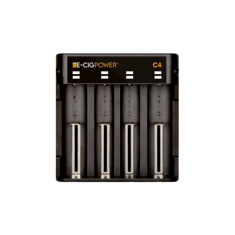 E-Cig Power - C4 USB-C LED Li-On Battery Charger