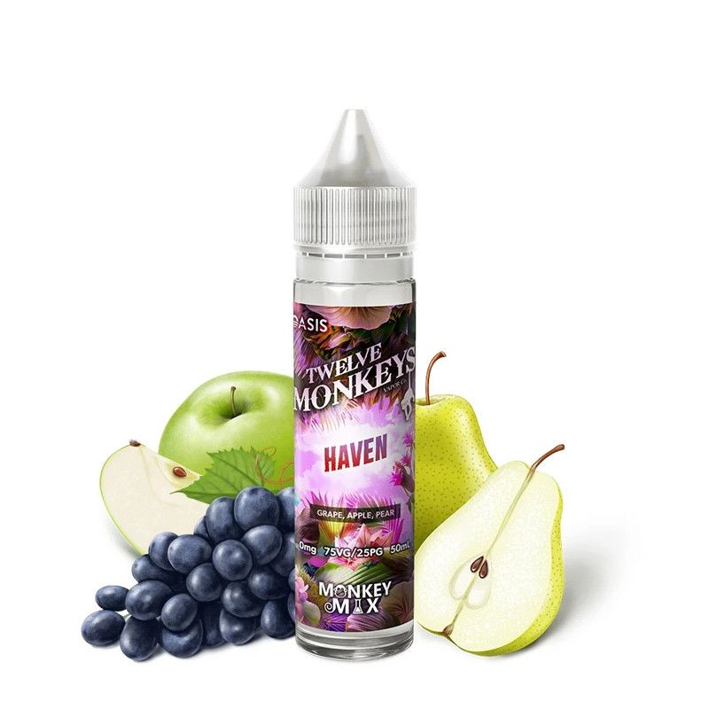 Haven 50ml - 12 Monkeys - 0mg