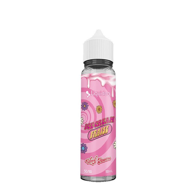 Ice Cream Fraise 50ml - Wpuff Flavors