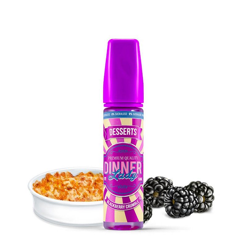 Blackberry Crumble 50ml - Dinner Lady - 50ml