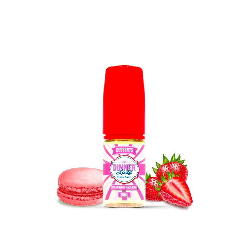 Concentré Strawberry Macaroon 30ml - Dinner Lady - 30ml