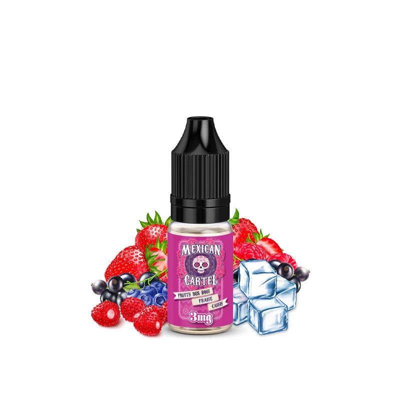 Fruits des Bois Fraise Cassis 10ml - Mexican Cartel