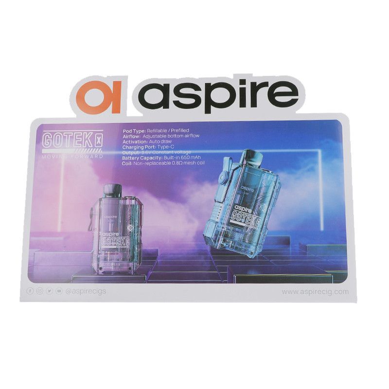 Sample Chevalet Gotek X - Aspire - a l'unité