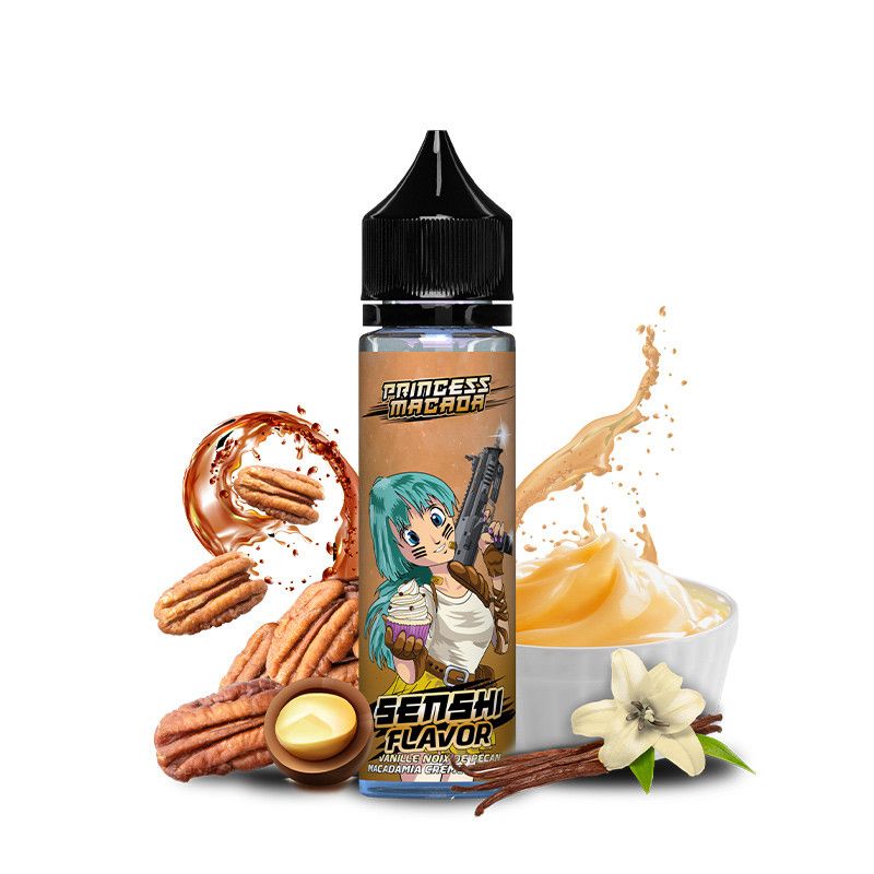 Princess Macada 50ml - Senshi Flavor - 00mg