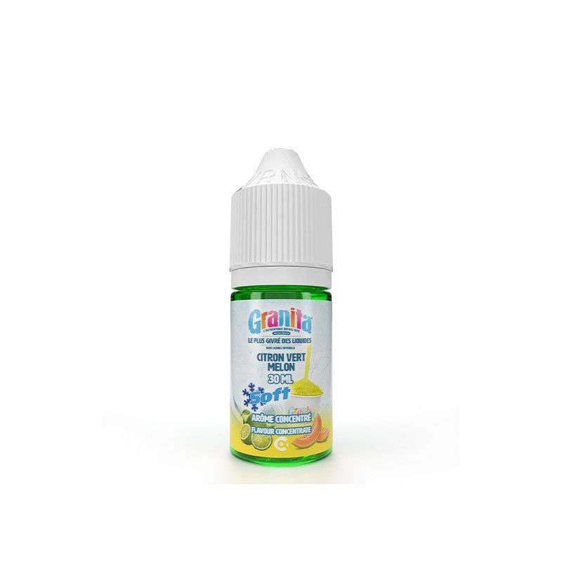 Concentré Citron Vert Melon 30ml - Granita Soft by Alfaliquid - 30ml