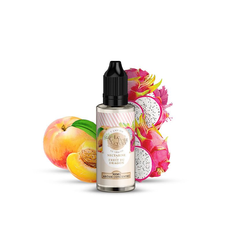 Concentré Nectarine Fruit du Dragon 30ml - Le Petit Verger - 30ml
