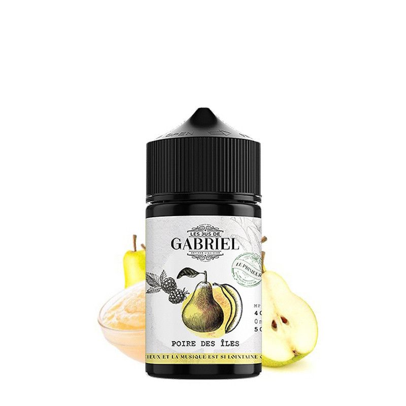 Poire des Iles 50ml - Les Jus de Gabriel - 0mg