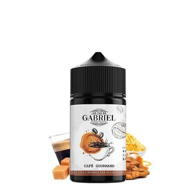 Café Gourmand 50ml - Les Jus de Gabriel - 0mg