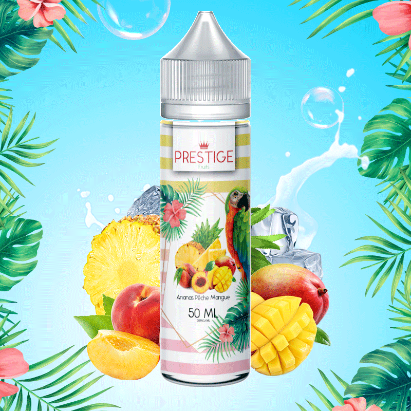 Ananas Pêche Mangue 50ml - Prestige Fruits - 50ml