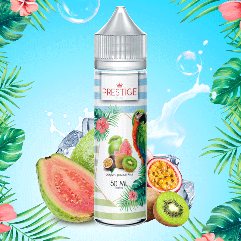 Kiwi Passion Goyave 50ml - Prestige Fruits - 50ml