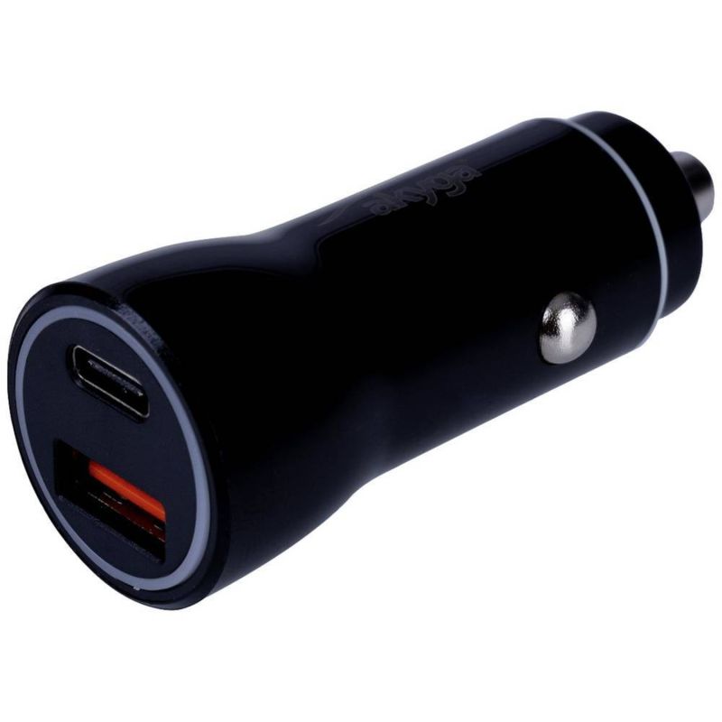 Prise Allume Cigare 2 ports USB 12W / 2A - Tekmee - Black