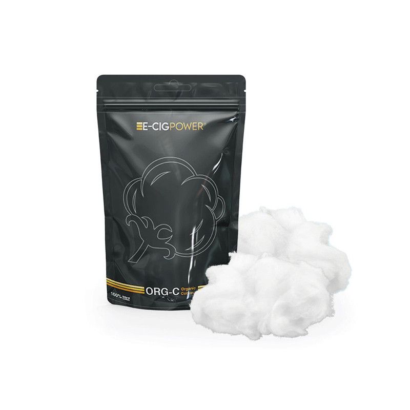 ORG - C - Organic Cotton 17g - E-Cig Power - 100% organique