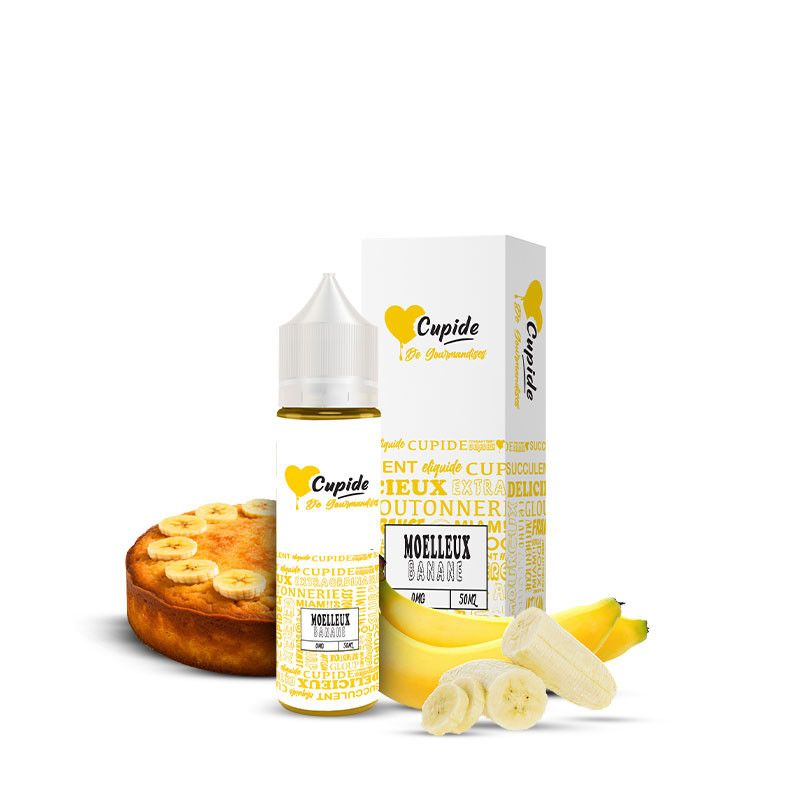 Moelleux Banane 50ml - Cupide - 00mg