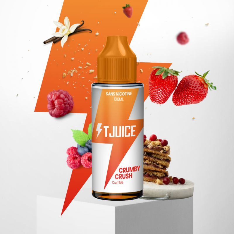 Crumby Crush 100ml - T-Juice - 0mg