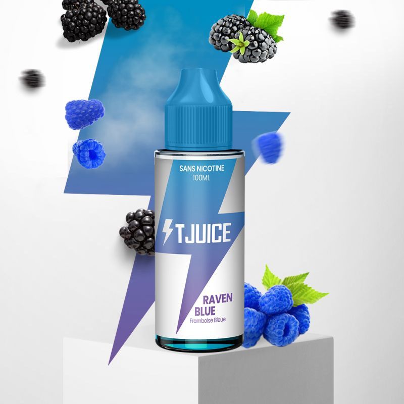 Raven Blue 100ml - T-Juice - 0mg