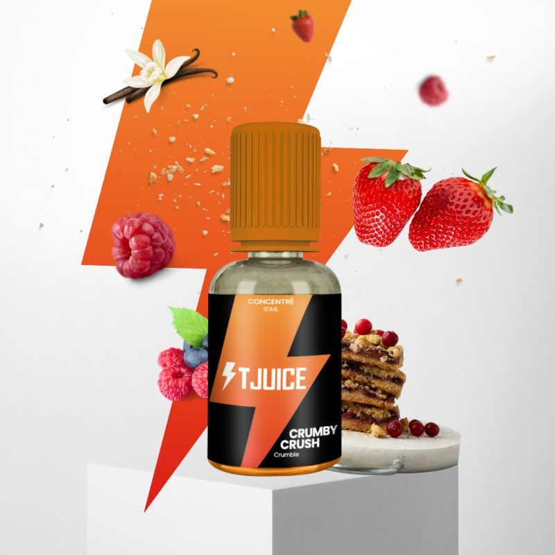 Concentré Crumby Crush 30ml - T-Juice - 30ml