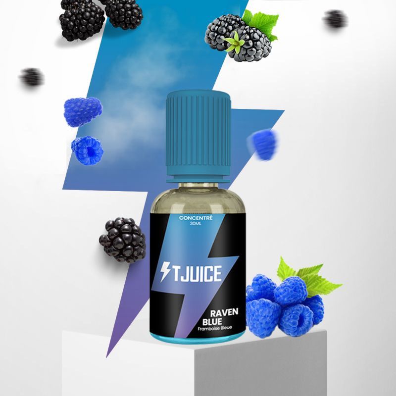 Concentré Raven Blue 30ml - T-Juice - 30ml