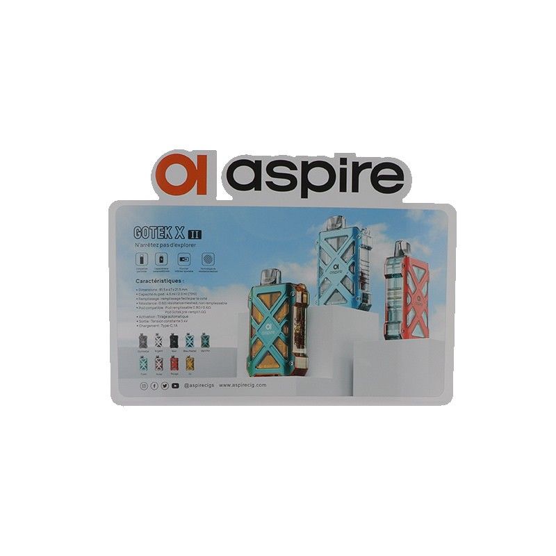 Chevalet Gotek X2 - Aspire - a l'unité