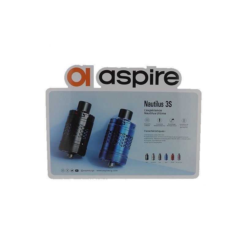 Chevalet Nautilus 3S - Aspire - a l'unité